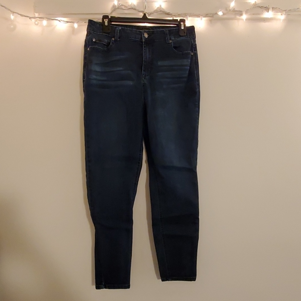 High rise jeans
